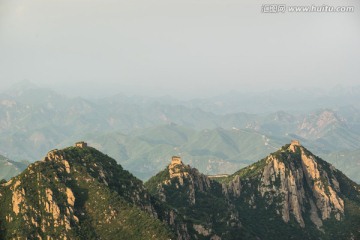 板厂峪长城 夏天 层峦叠嶂