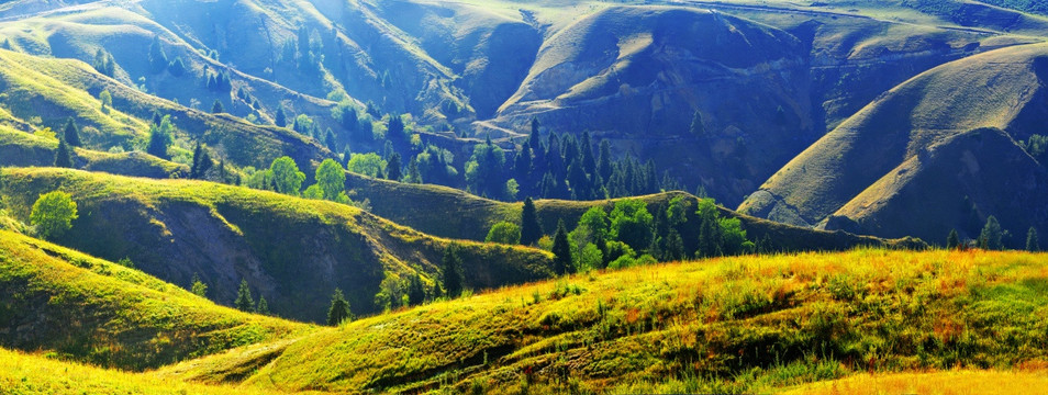 新疆伊犁托乎拉苏旅游风景