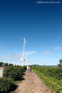 公路 道路 路灯