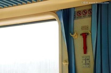 旅客列车车厢内安全锤