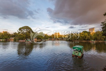 翠湖公园全景