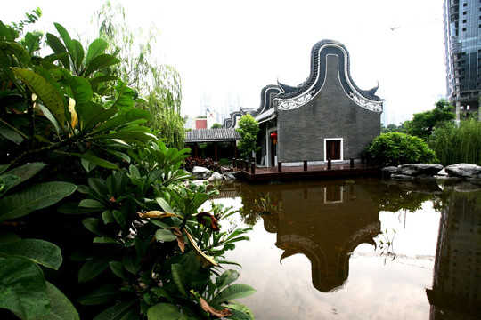 广州 猎德村 古建筑 旅游风光