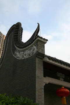 广州 猎德村 古建筑