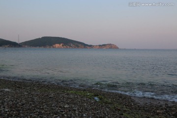 海边的石头 海浪