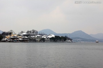 西湖雪景