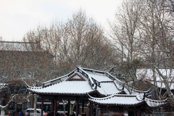 西湖雪景