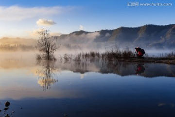 黑颈鹤栖息地