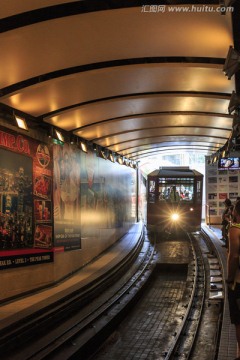 香港太平山缆车