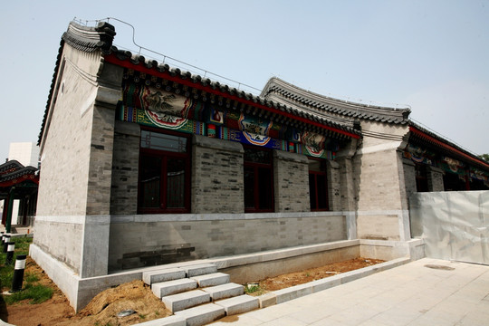 北京宛平城 古建筑