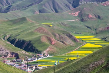 祁连县丹霞地貌景区