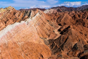 张掖丹霞地质公园风景