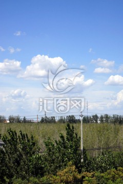 北京蓝天白云
