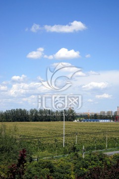 北京蓝天白云