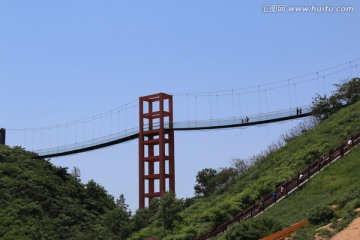 南戴河国际娱乐中心游览吊桥