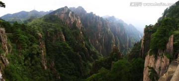 黄山西海大峡谷壮丽风光