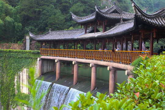 琼台仙谷 廊桥