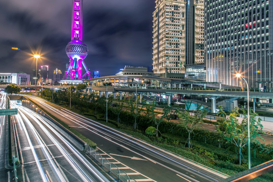 上海陆家嘴建筑景观