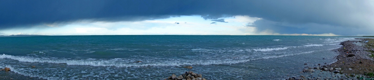 青海湖日出
