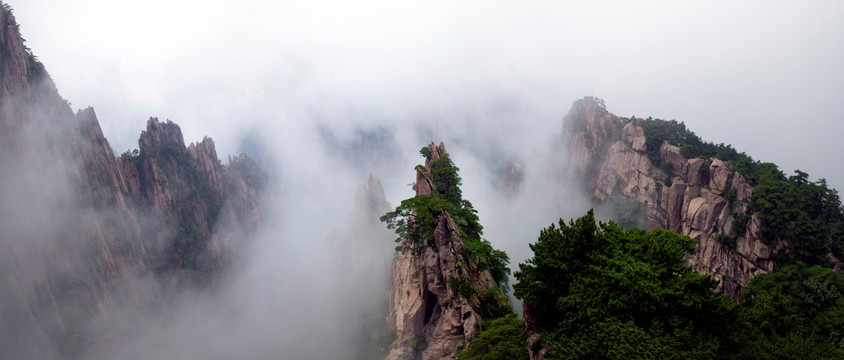 黄山全景图