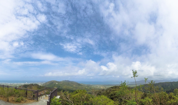 山顶景色