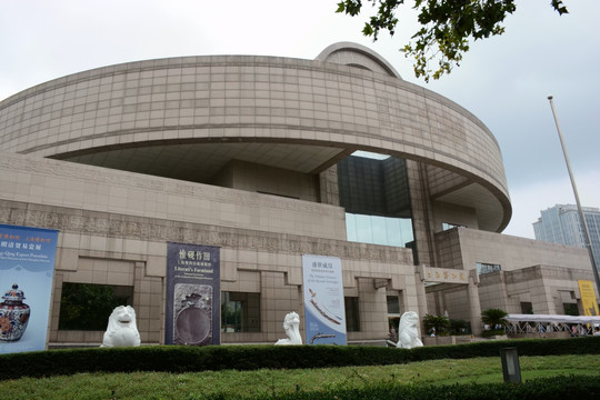上海博物馆外景