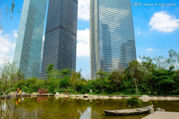 广州花城广场风景