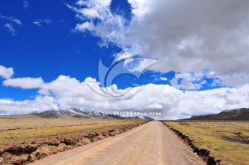 西藏风光 自驾游 高原公路
