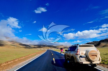西藏风光 自驾游 高原公路