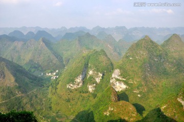 广西大化七百弄风景