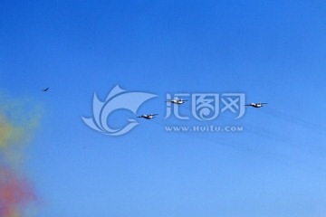 抗战纪念阅兵预警机编队