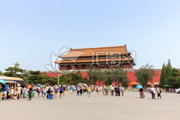 首都风光北京天安门城楼