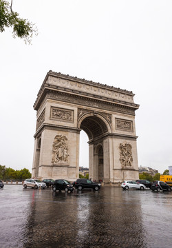 巴黎凯旋门高清图