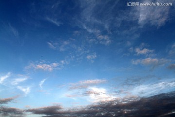 天空 蓝天 云彩