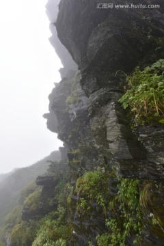 梵净山 悬崖峭壁