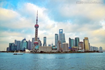 上海风景 东方明珠 陆家嘴