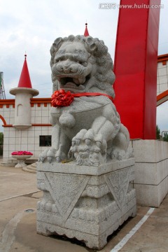 雕塑 狮子