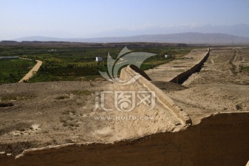 甘肃嘉峪关土长城