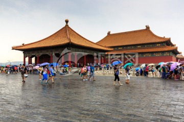北京故宫太和殿金銮殿中和殿