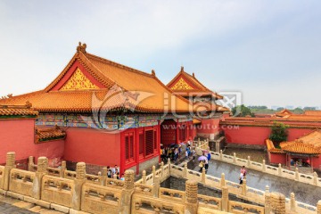北京故宫保和殿两侧庑房