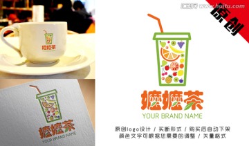 果汁饮料logo