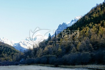 四川稻城亚丁的风景