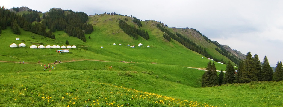 苜宿台 山峰 高山 远山 山脉