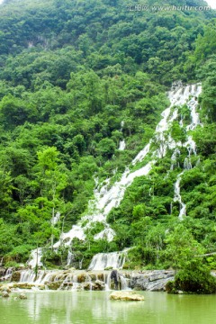 贵州山水瀑布
