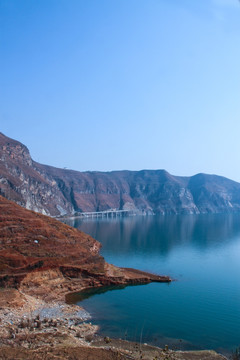 汉源人工湖泊