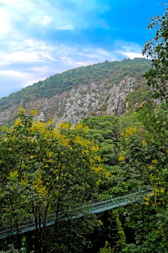 兰溪六洞山景区竖版全景