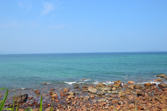 海边石头风景