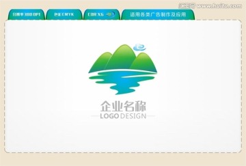 山水LOGO