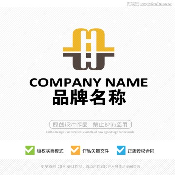 MH字母 HM字母 LOGO