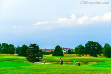 法国郊外高尔夫球场
