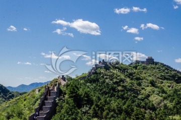 金山岭长城 金山岭障墙